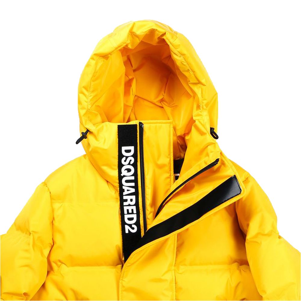 Dsquared² Sarı Naylon Erkek Ceket